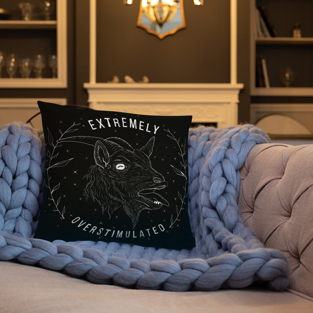 Overstimulated Basic Pillow
