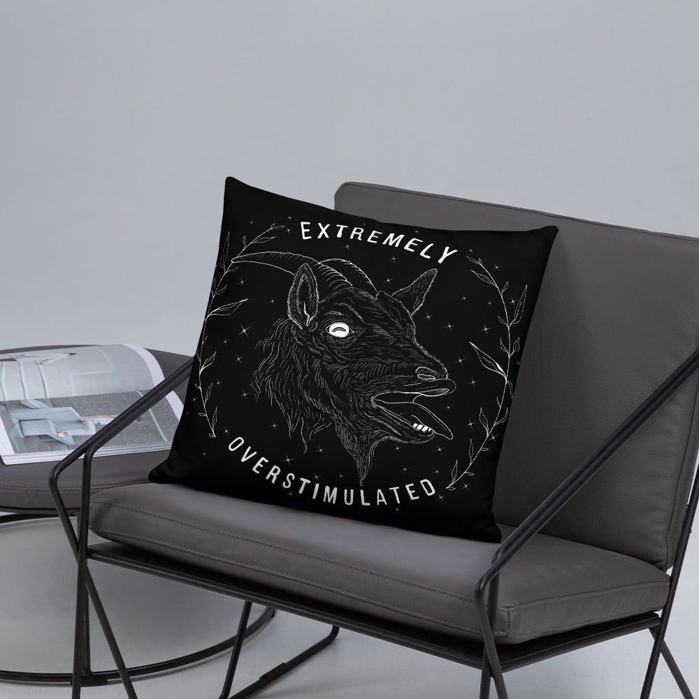 Overstimulated Basic Pillow