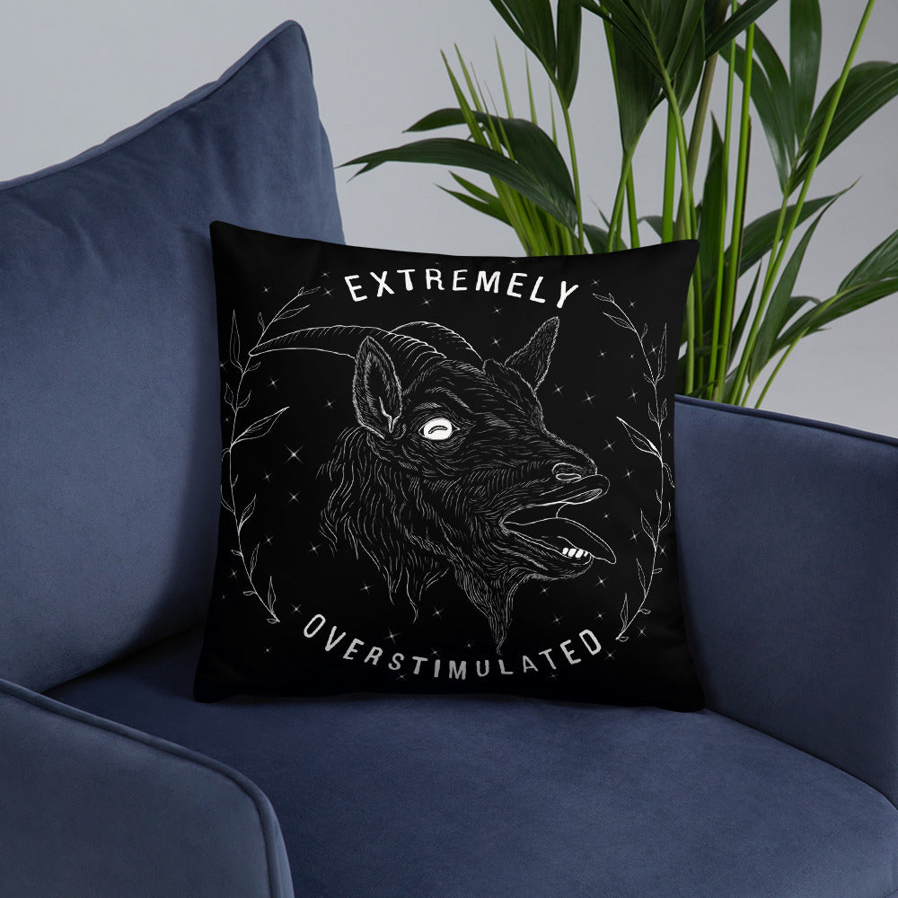 Overstimulated Basic Pillow