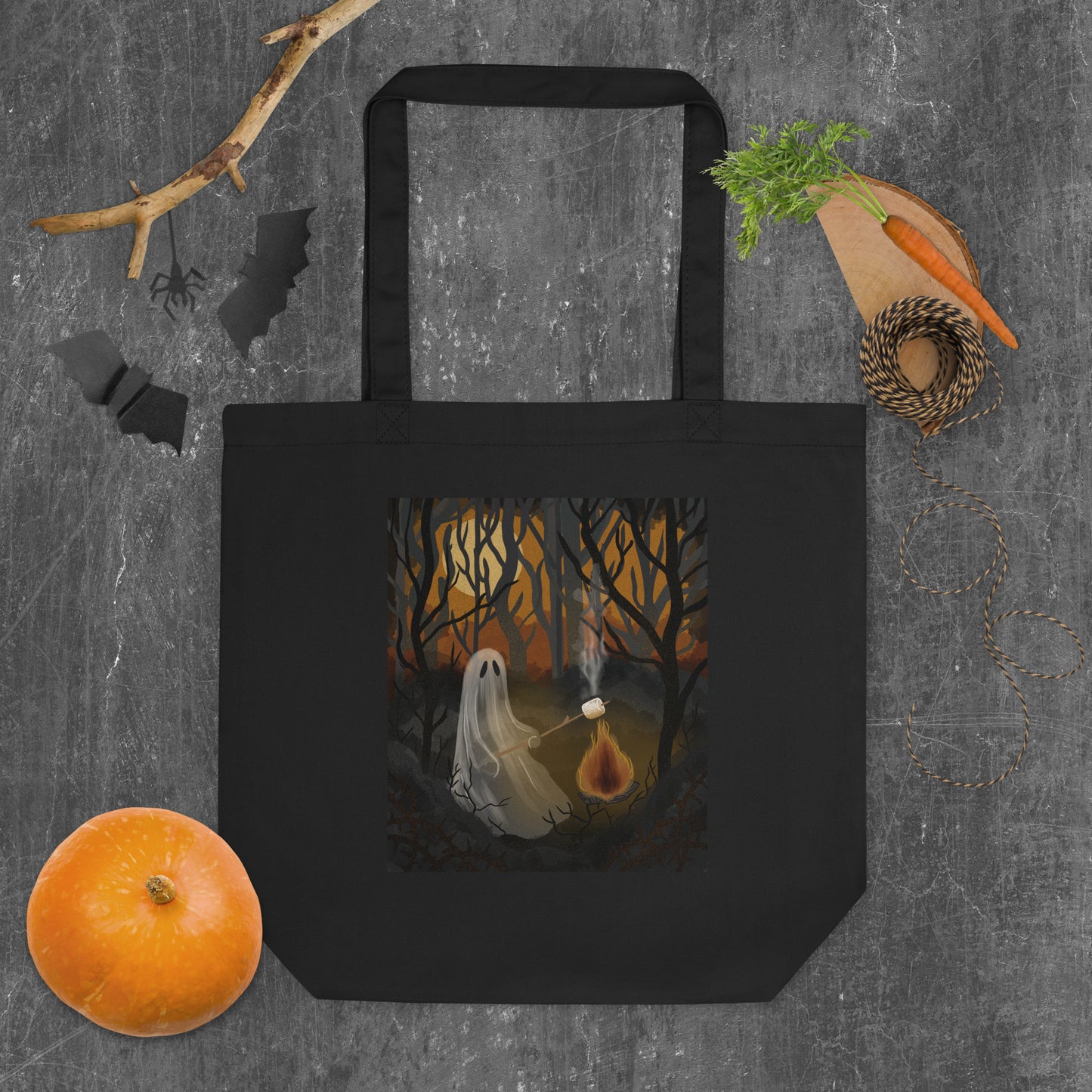 Roasty ghosty Eco Tote Bag