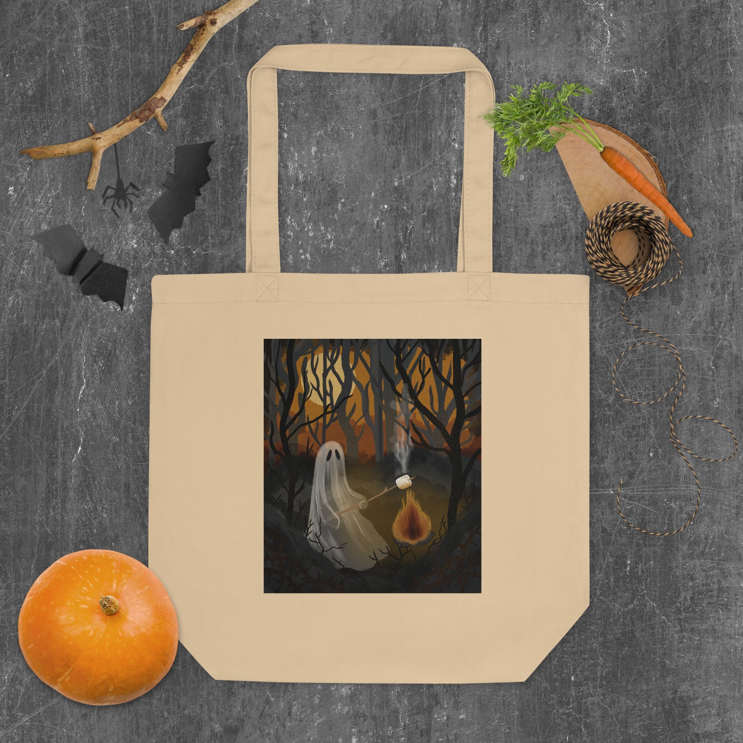 Roasty ghosty Eco Tote Bag