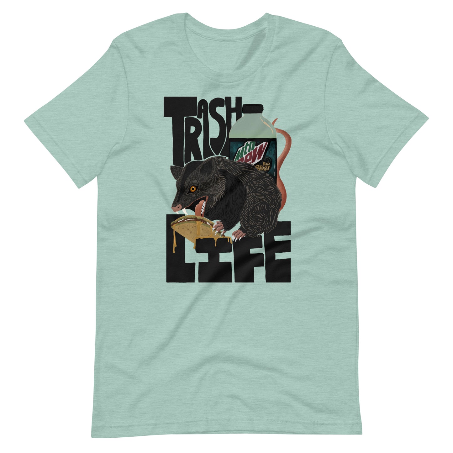 Trash ( light variants) Unisex t-shirt