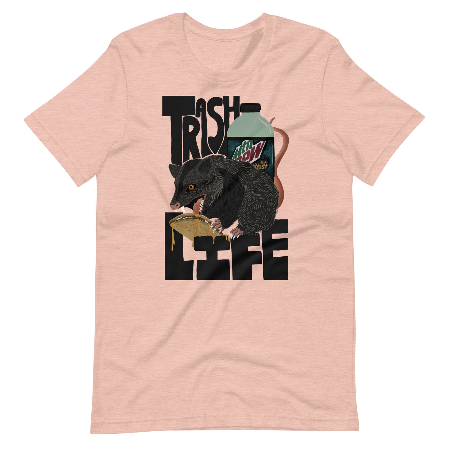 Trash ( light variants) Unisex t-shirt