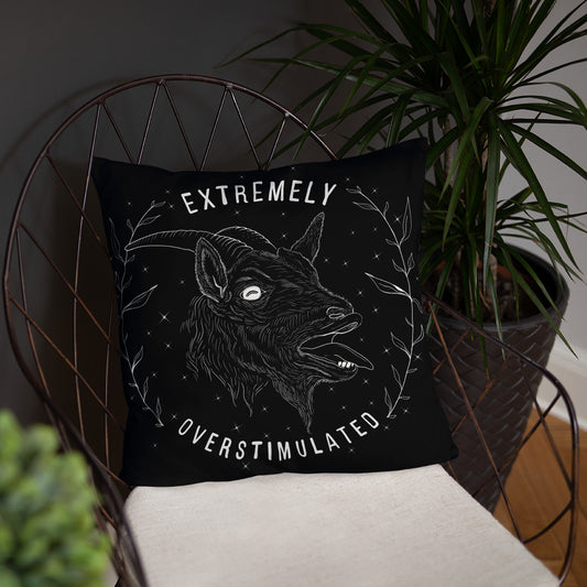 Overstimulated Basic Pillow