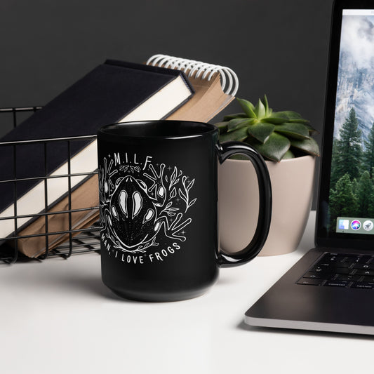 Milf Black Glossy Mug