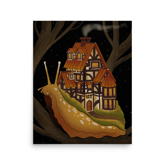 European wander house  Poster