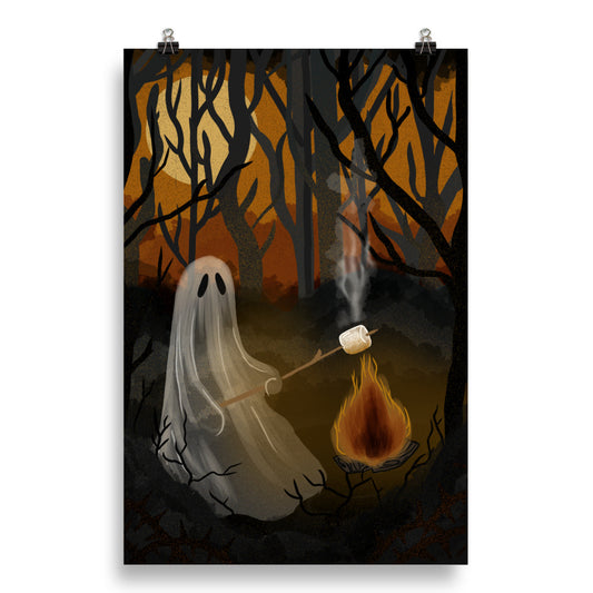 Roasty ghosty Poster