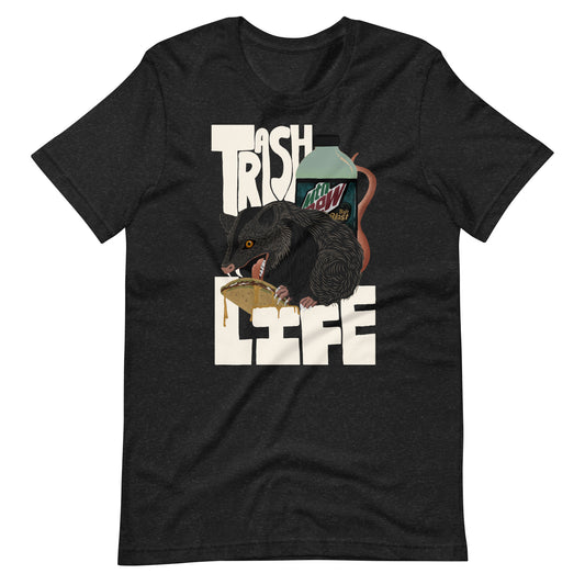 Trash (Dark colour variants) Unisex t-shirt